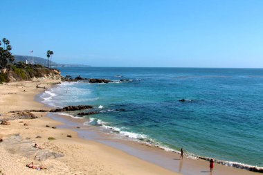 Laguna Sahili, Kaliforniya manzarası. Laguna Sahili Güney Kaliforniya 'da yer almaktadır.. 