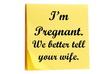 Yapışkan Not. Yapışkan notta 