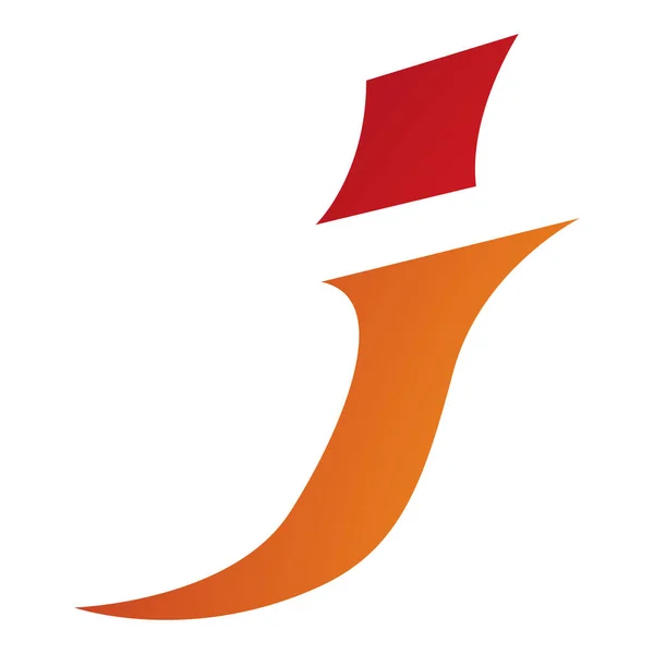 Иконка Оранжевого Красного Шпиона Белом Фоне — стоковое фото