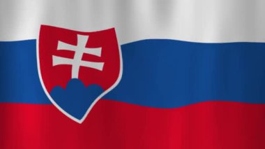 Slovakya Ulusal Bayrağını Gölgelerle Dalgalamak
