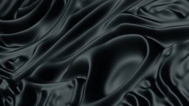 Siyah soyut arkaplan. Siyah dalgalar yüzey arkaplanı desenli..