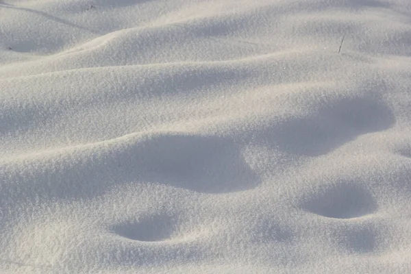 Photography Beautiful Pure White Snow Texture Winter Background — Fotografia de Stock