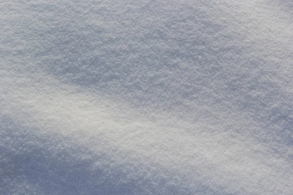 蓝调的新雪纹理背景 — 图库照片
