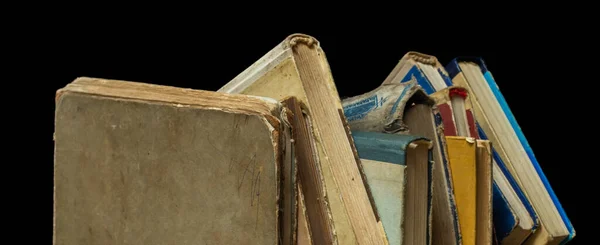 Antecedentes Livros Antigos Biblioteca Livraria Literatura Publicações Conhecimento Livraria Livraria — Fotografia de Stock