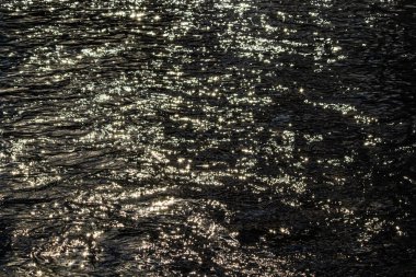 Güzel bir su arka planının görüntüsü.