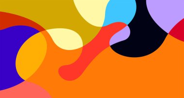 Soyut sıvı şekil. Sıvı geometrik tasarım. Geometrik çizgiler, noktalar, batik Endonezya desenli izole eğimli dalgalar. Vektör illüstrasyon tasarımı.