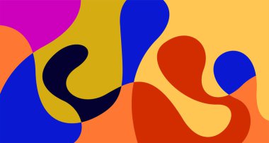 Abstract liquid shape. Fluid geometric design. Isolated gradient waves with geometric lines, dots, batik Indonesia pattern. Vector illustration design.