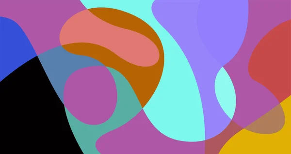 Абстрактна Форма Рідини Рідинна Геометрична Конструкція Ізольовані Градієнтні Хвилі Геометричними — стоковий вектор