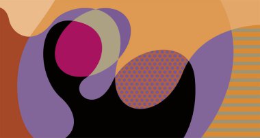 Sosyal medya pankartı tasarımı için vektör renkli soyut sıvı ve akışkan arkaplan