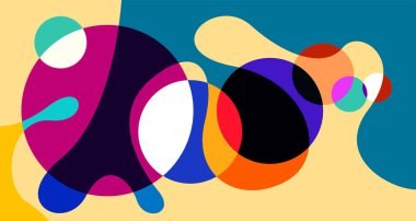 Soyut sıvı şekil. Sıvı geometrik tasarım. Geometrik çizgiler, noktalar, batik Endonezya desenli izole eğimli dalgalar. Vektör illüstrasyon tasarımı.