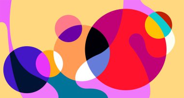 Soyut sıvı şekil. Sıvı geometrik tasarım. Geometrik çizgiler, noktalar, batik Endonezya desenli izole eğimli dalgalar. Vektör illüstrasyon tasarımı.