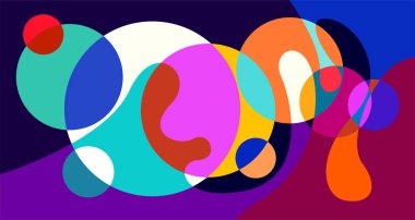 Soyut sıvı şekil. Sıvı geometrik tasarım. Geometrik çizgiler, noktalar, batik Endonezya desenli izole eğimli dalgalar. Vektör illüstrasyon tasarımı.