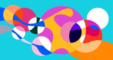 Soyut sıvı şekil. Sıvı geometrik tasarım. Geometrik çizgiler, noktalar, batik Endonezya desenli izole eğimli dalgalar. Vektör illüstrasyon tasarımı.