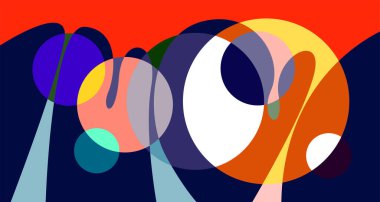 Soyut sıvı şekil. Sıvı geometrik tasarım. Geometrik çizgiler, noktalar, batik Endonezya desenli izole eğimli dalgalar. Vektör illüstrasyon tasarımı.