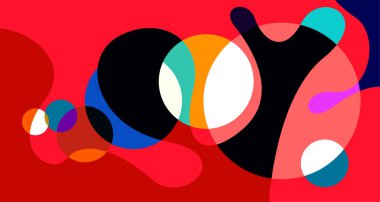 Soyut sıvı şekil. Sıvı geometrik tasarım. Geometrik çizgiler, noktalar, batik Endonezya desenli izole eğimli dalgalar. Vektör illüstrasyon tasarımı.