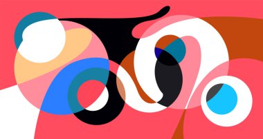 Soyut sıvı şekil. Sıvı geometrik tasarım. Geometrik çizgiler, noktalar, batik Endonezya desenli izole eğimli dalgalar. Vektör illüstrasyon tasarımı.