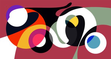 Soyut sıvı şekil. Sıvı geometrik tasarım. Geometrik çizgiler, noktalar, batik Endonezya desenli izole eğimli dalgalar. Vektör illüstrasyon tasarımı.