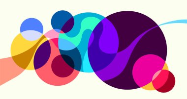 Abstract liquid shape. Fluid geometric design. Isolated gradient waves with geometric lines, dots, batik Indonesia pattern. Vector illustration design.