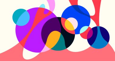 Soyut sıvı şekil. Sıvı geometrik tasarım. Geometrik çizgiler, noktalar, batik Endonezya desenli izole eğimli dalgalar. Vektör illüstrasyon tasarımı.