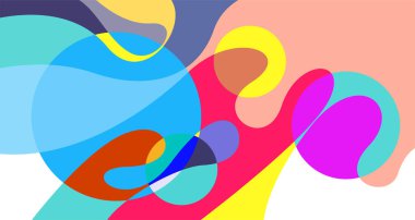 Abstract liquid shape. Fluid geometric design. Isolated gradient waves with geometric lines, dots, batik Indonesia pattern. Vector illustration design.