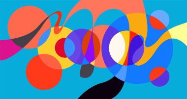 Soyut sıvı şekil. Sıvı geometrik tasarım. Geometrik çizgiler, noktalar, batik Endonezya desenli izole eğimli dalgalar. Vektör illüstrasyon tasarımı.