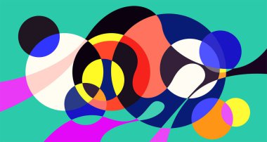 Soyut sıvı şekil. Sıvı geometrik tasarım. Geometrik çizgiler, noktalar, batik Endonezya desenli izole eğimli dalgalar. Vektör illüstrasyon tasarımı.