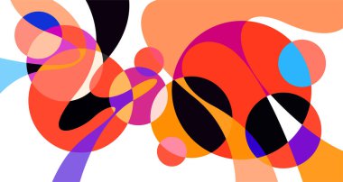 Soyut sıvı şekil. Sıvı geometrik tasarım. Geometrik çizgiler, noktalar, batik Endonezya desenli izole eğimli dalgalar. Vektör illüstrasyon tasarımı.