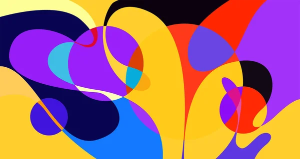 Абстрактна Форма Рідини Рідинна Геометрична Конструкція Ізольовані Градієнтні Хвилі Геометричними — стоковий вектор