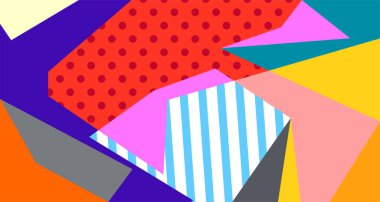 Soyut sıvı şekil. Dinamik ve geometrik tasarım. Geometrik çizgiler, noktalar, batik Endonezya desenli izole eğimli dalgalar. Vektör illüstrasyon tasarımı