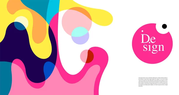Цветной Шаблон Баннера Тупым Текстом Веб Дизайна Страницы Посадки Печатных — стоковый вектор