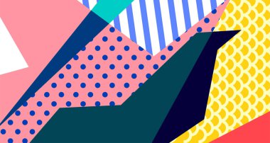 Soyut sıvı şekil. Dinamik ve geometrik tasarım. Geometrik çizgiler, noktalar, batik Endonezya desenli izole eğimli dalgalar. Vektör illüstrasyon tasarımı