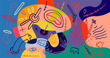 Web Tasarımı, İniş Sayfası ve Yazdırma Tasarımı için Sahte Metin Şablonu.