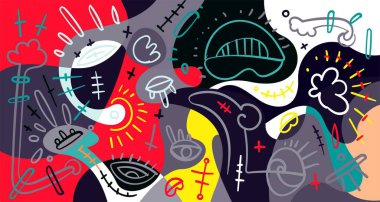 Web Tasarımı, İniş Sayfası ve Yazdırma Tasarımı için Sahte Metin Şablonu.