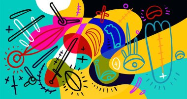 Web Tasarımı, İniş Sayfası ve Yazdırma Tasarımı için Sahte Metin Şablonu.