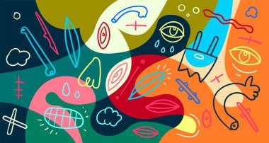 Web Tasarımı, İniş Sayfası ve Yazdırma Tasarımı için Sahte Metin Şablonu.