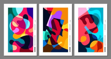 2023 yaz tasarımı için vektör renkli soyut sıvı, sıvı ve karalama sanat arka planı