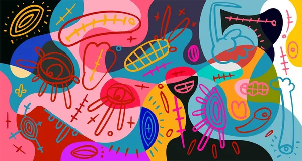 Цветной Шаблон Баннера Тупым Текстом Веб Дизайна Страницы Посадки Дизайна — стоковый вектор