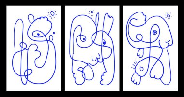 Vektör Soyut Çocuklar Yaz Boyama Kitabı Tasarımı için Çizim Çizimi