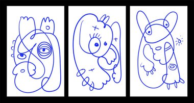 Vektör Soyut Çocuklar Yaz Boyama Kitabı Tasarımı için Çizim Çizimi