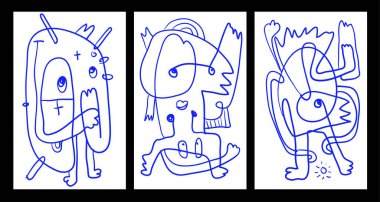 Vektör Soyut Çocuklar Yaz Boyama Kitabı Tasarımı için Çizim Çizimi