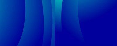 Üç boyutlu mavi ve yeşil geometrik sıvı soyut arkaplan. Pankart veya broşür kapağı tasarımı için minimalist modern grafik tasarımı ögesi kesme biçimi konsepti