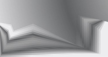 Soyut modern beyaz ve gri arkaplan tasarımı