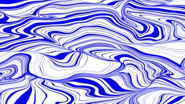 Mavi yağlı boya resimli sıvı soyut arkaplan