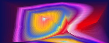 Yaz tasarımı için renkli eğimli sıvı soyut arkaplan