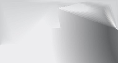 Soyut modern beyaz ve gri arkaplan tasarımı