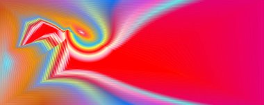 Yaz tasarımı için renkli eğimli sıvı soyut arkaplan