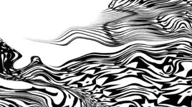 Yağlı boya çizgileri olan siyah beyaz sıvı arkaplan 