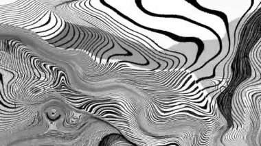 Yağlı boya çizgileri olan siyah beyaz sıvı arkaplan 