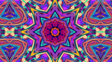 arkaplan veya duvar kağıtları için kusursuz soyut kaleydoskop deseni