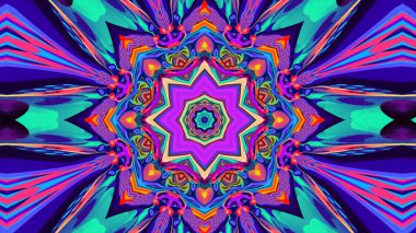 arkaplan veya duvar kağıtları için kusursuz soyut kaleydoskop deseni